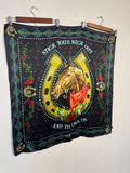 Fringe Scarves wild rag 34" x 34" LIKE NEW