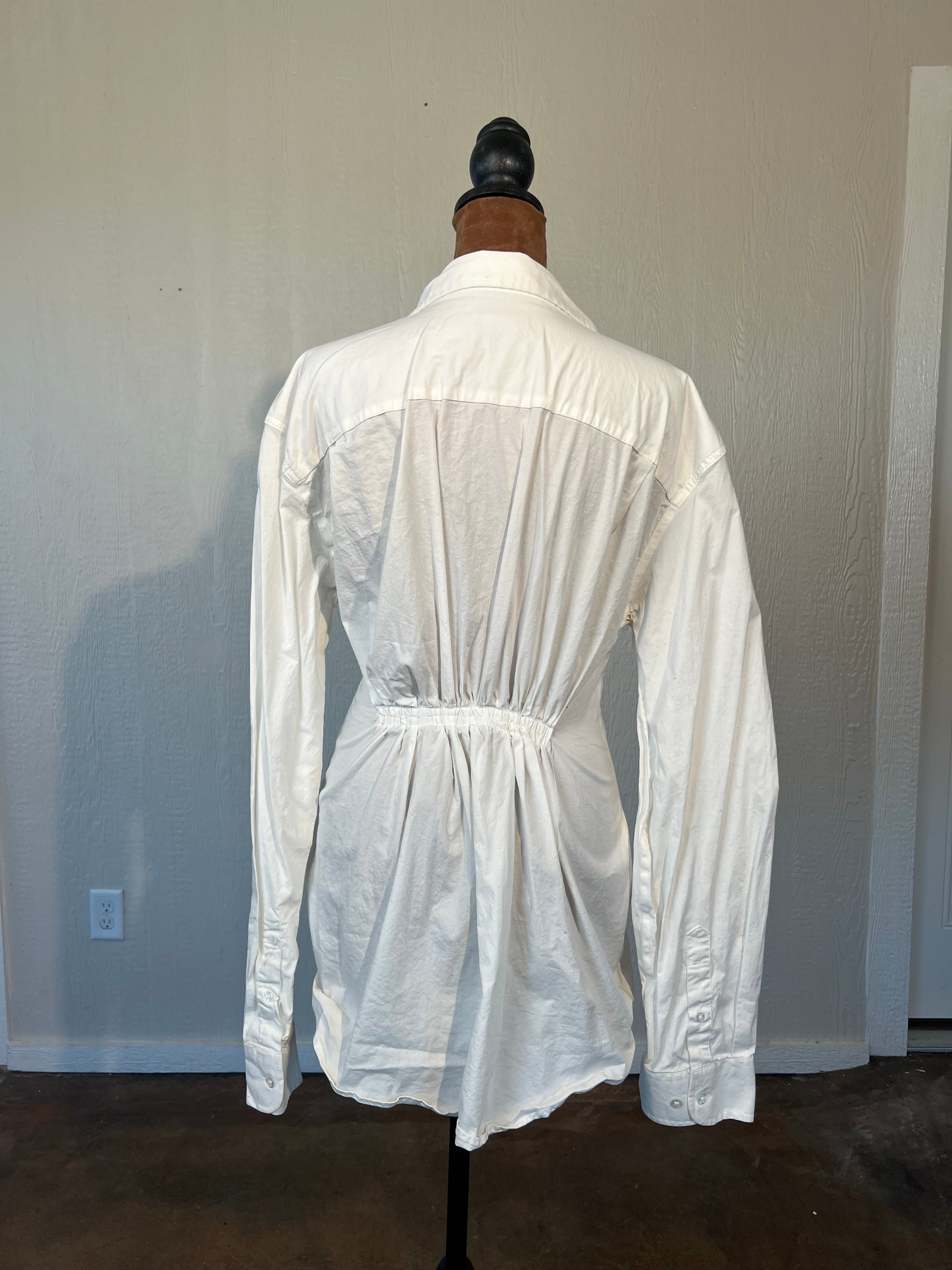 George size small button up USED