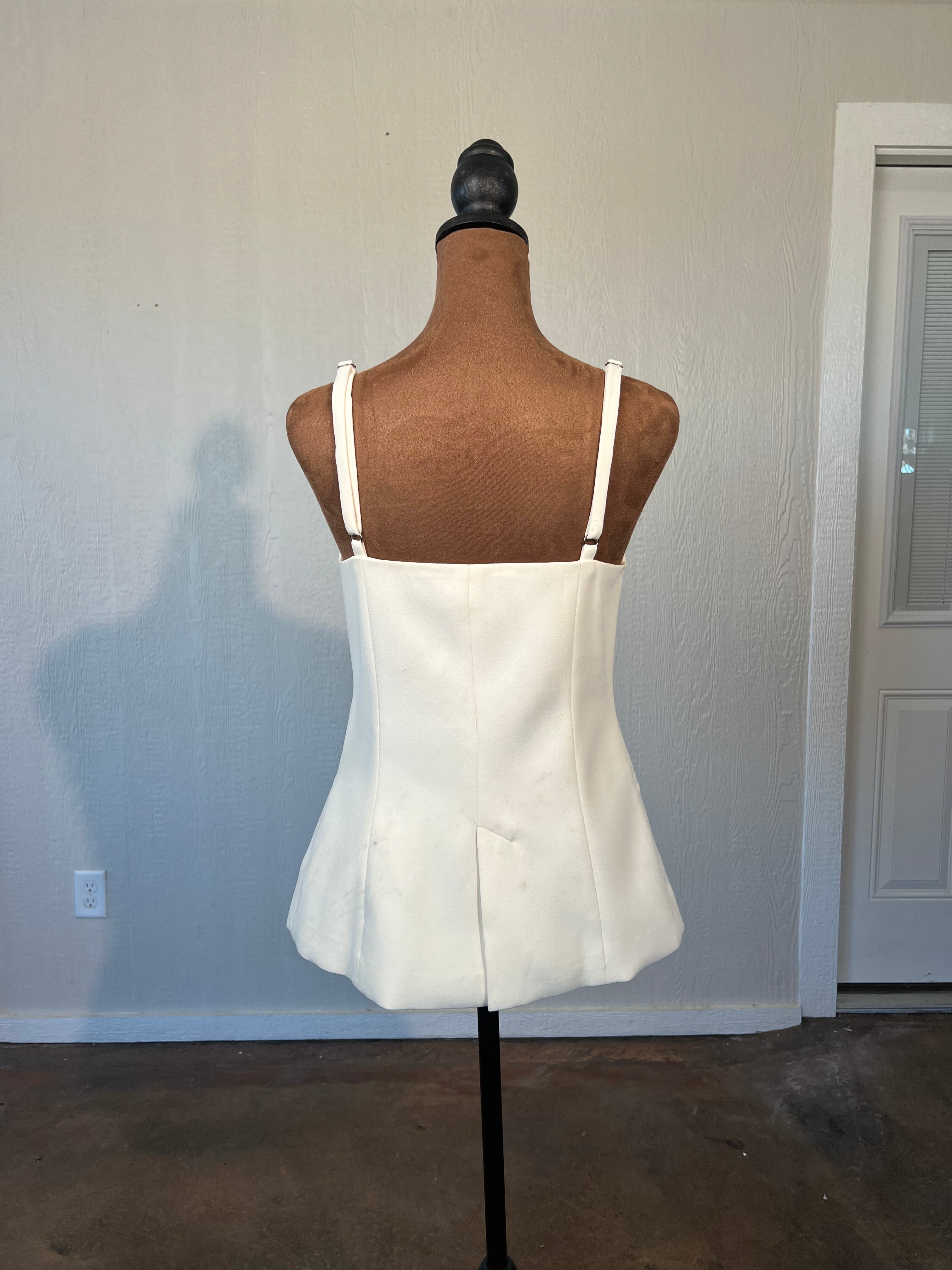 Fashion Nova size small tank blouse USED