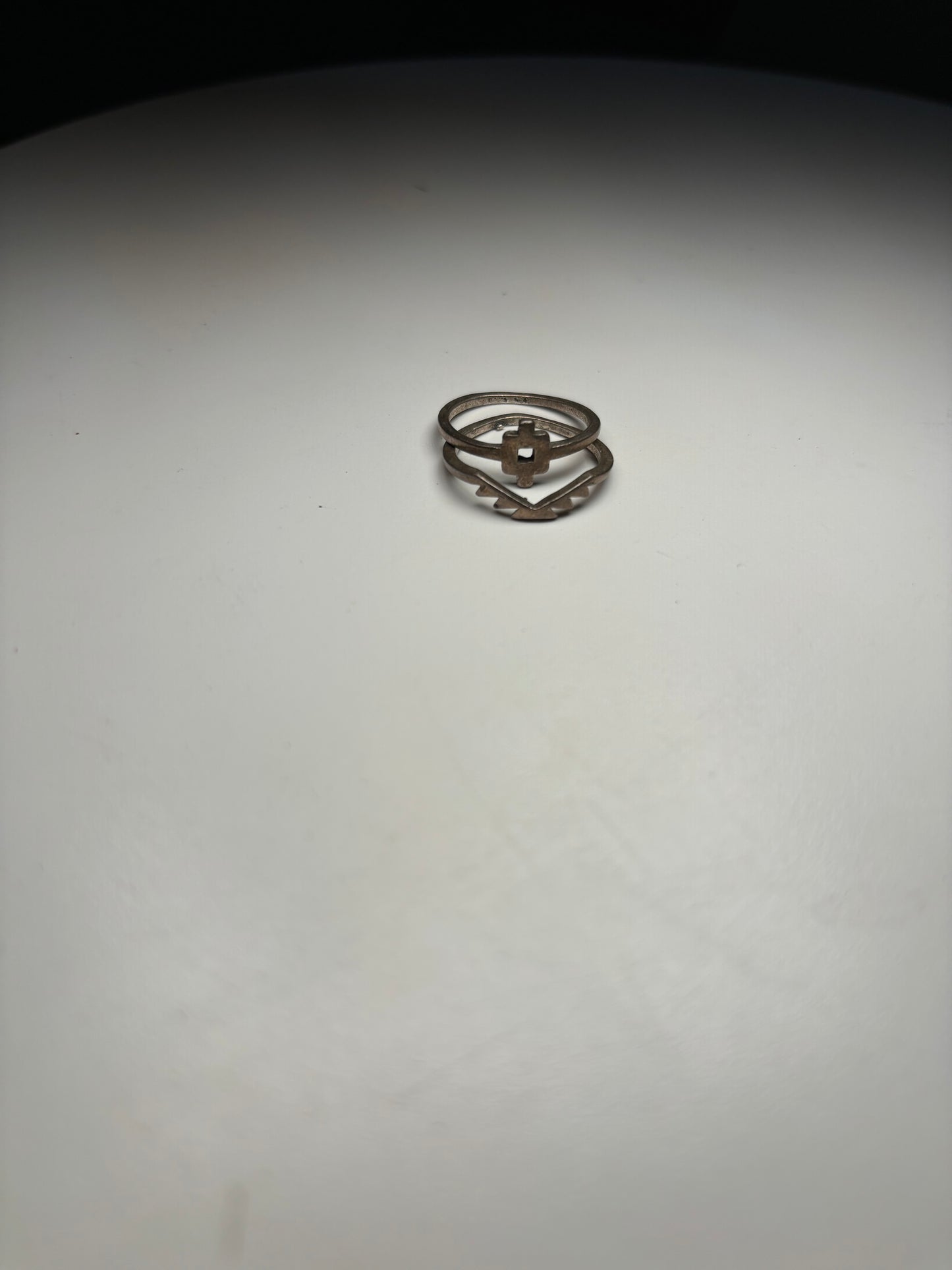 Sterling silver southwest set rings