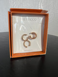 Mevecco gold plated ear cuffs set of 3 O/S NWT