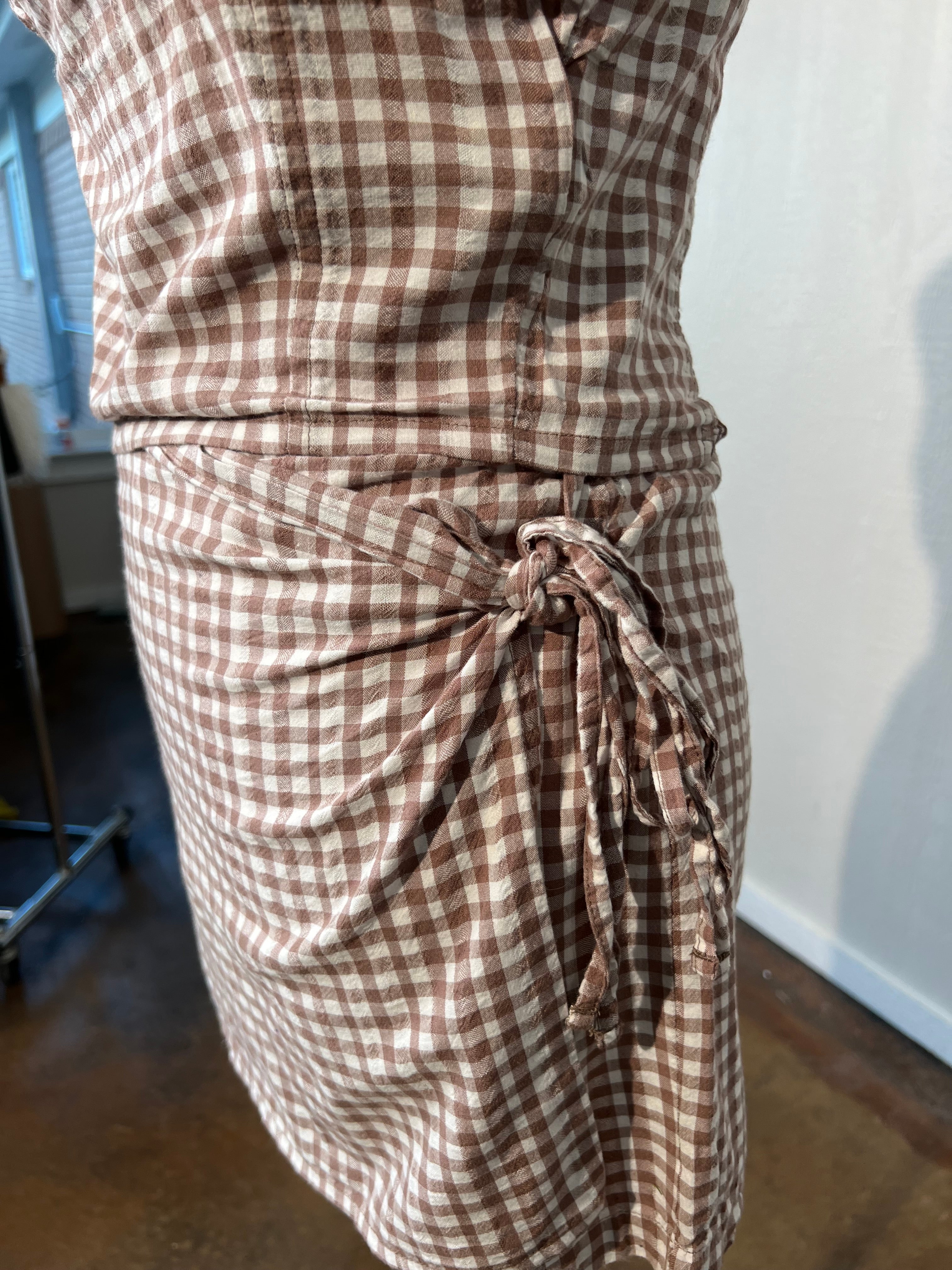 O’neill size small cropped top/skort set GENTLY USED