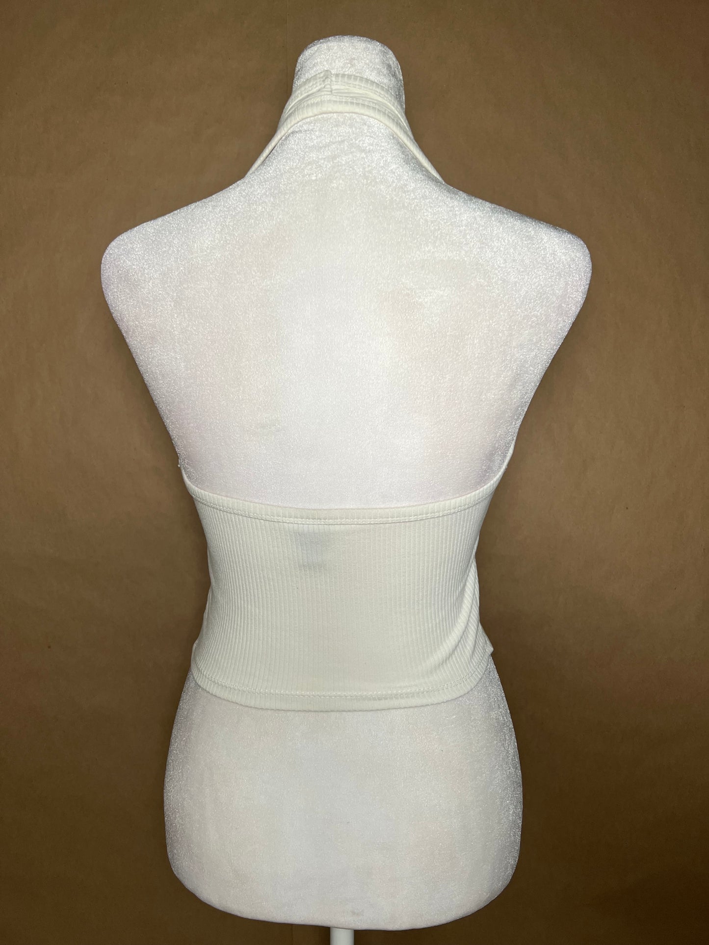 Wild Fable size xs white halter crop top GENTLY USED