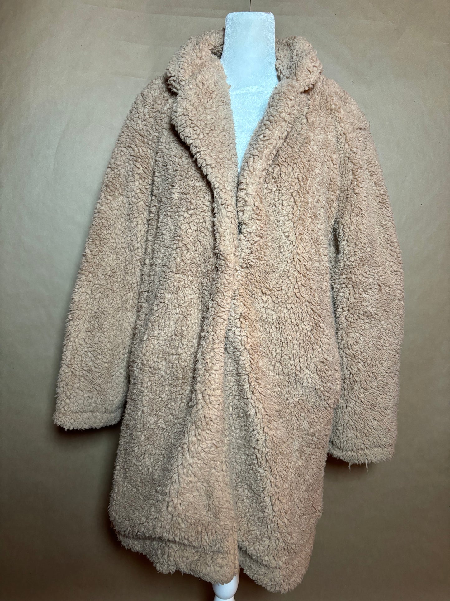 Love Tree size medium teddy coat LIKE NEW