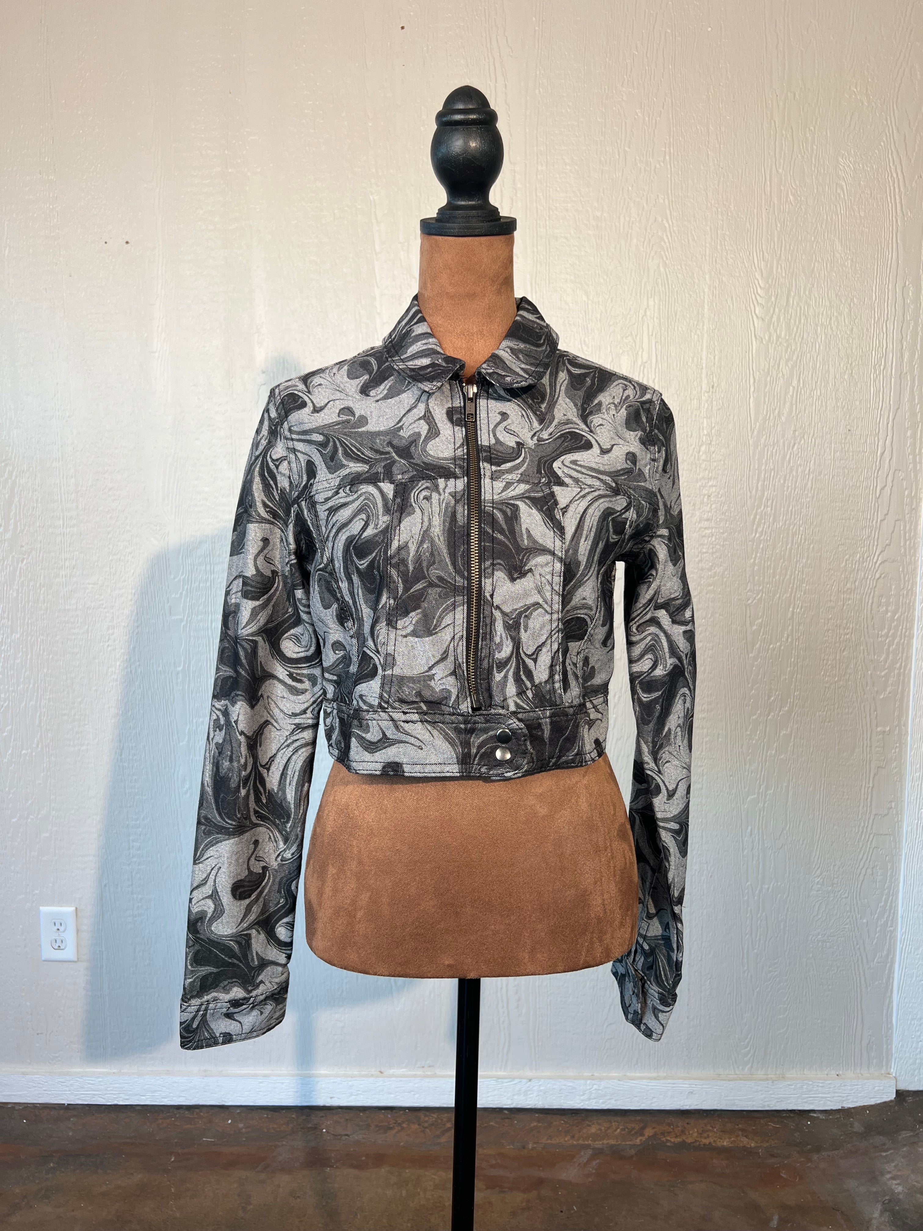BDG size small graphic jacket LIKE NEW