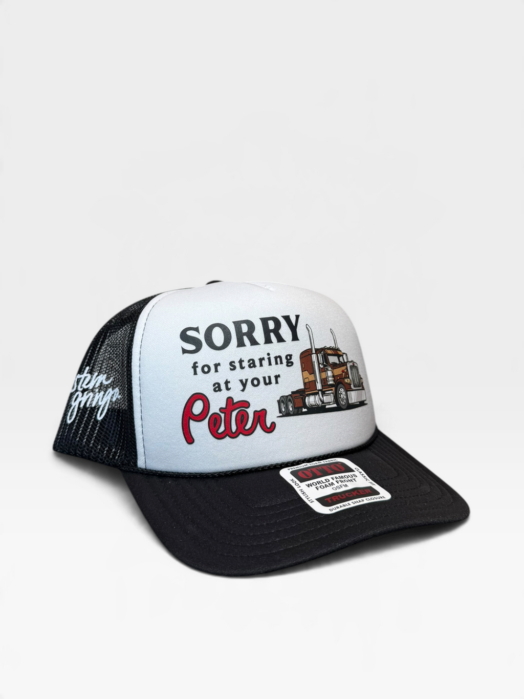 “Sorry for staring at your Peter”