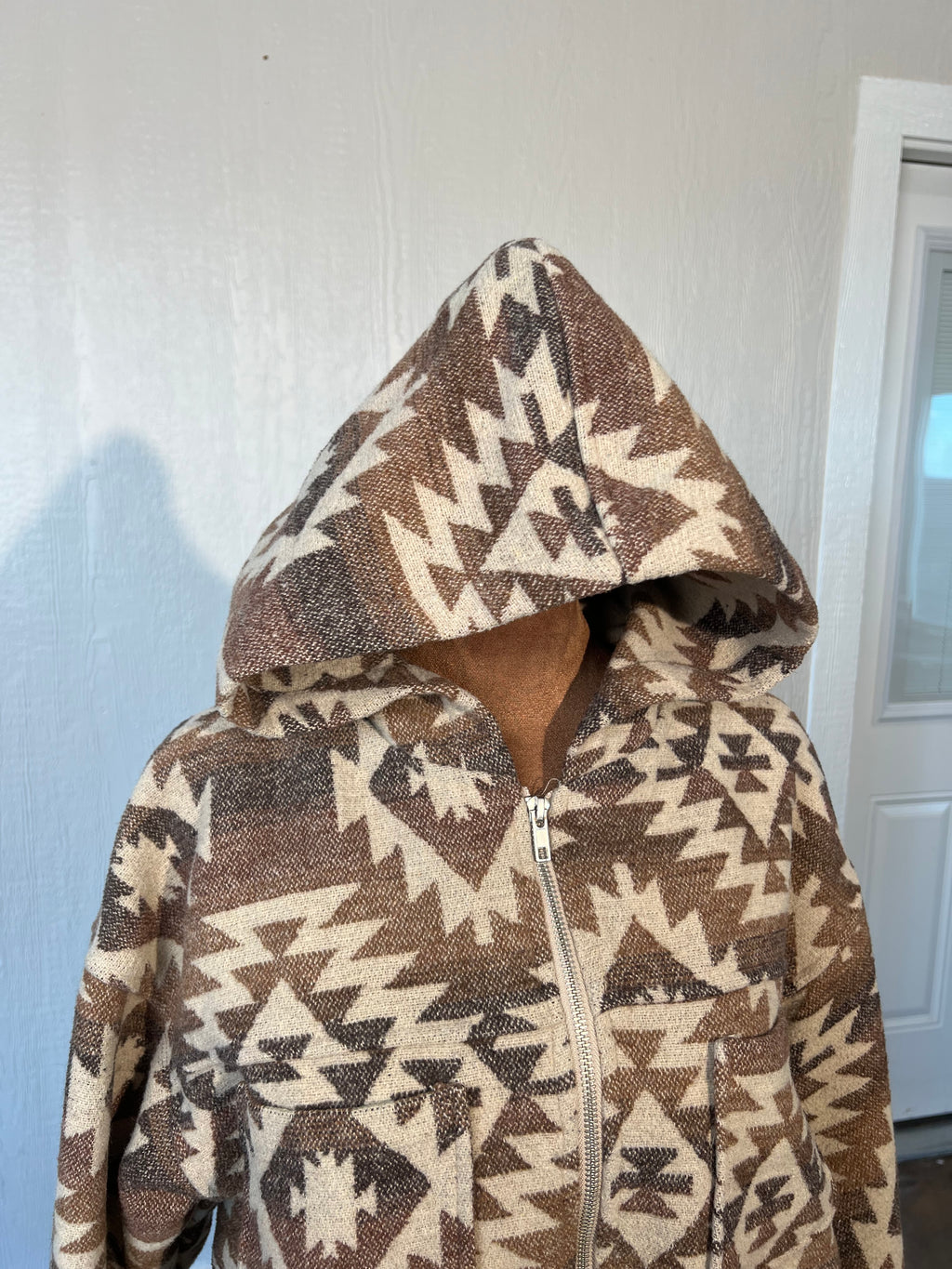 LELIS size small cropped hooded jacket GENTLY USED