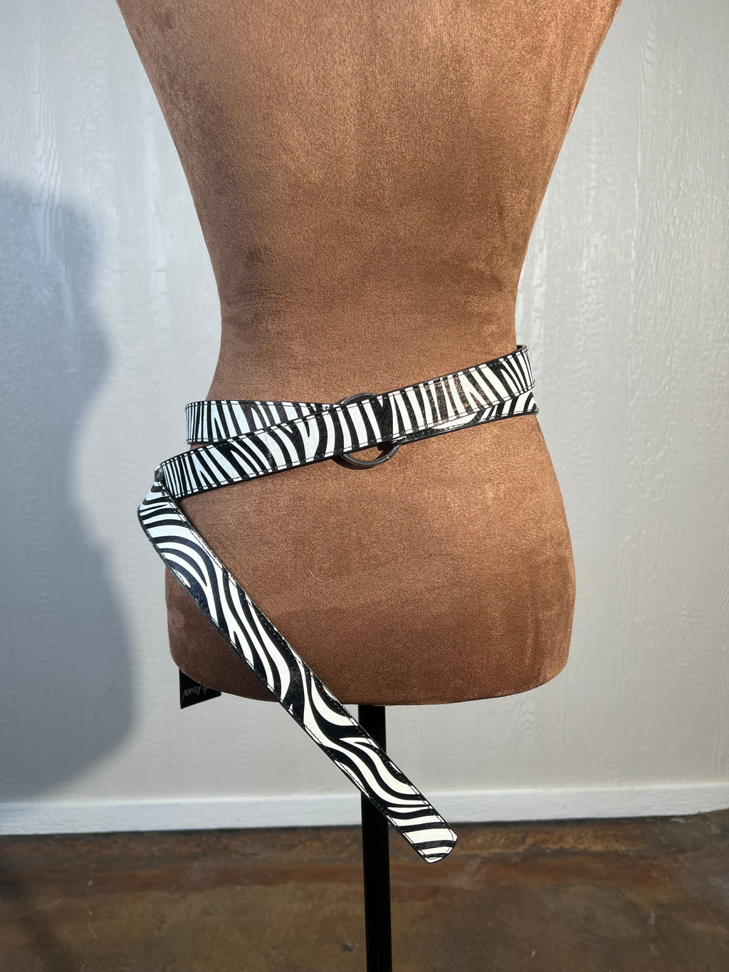 Nasty Gal size 78" double wrap belt NWT