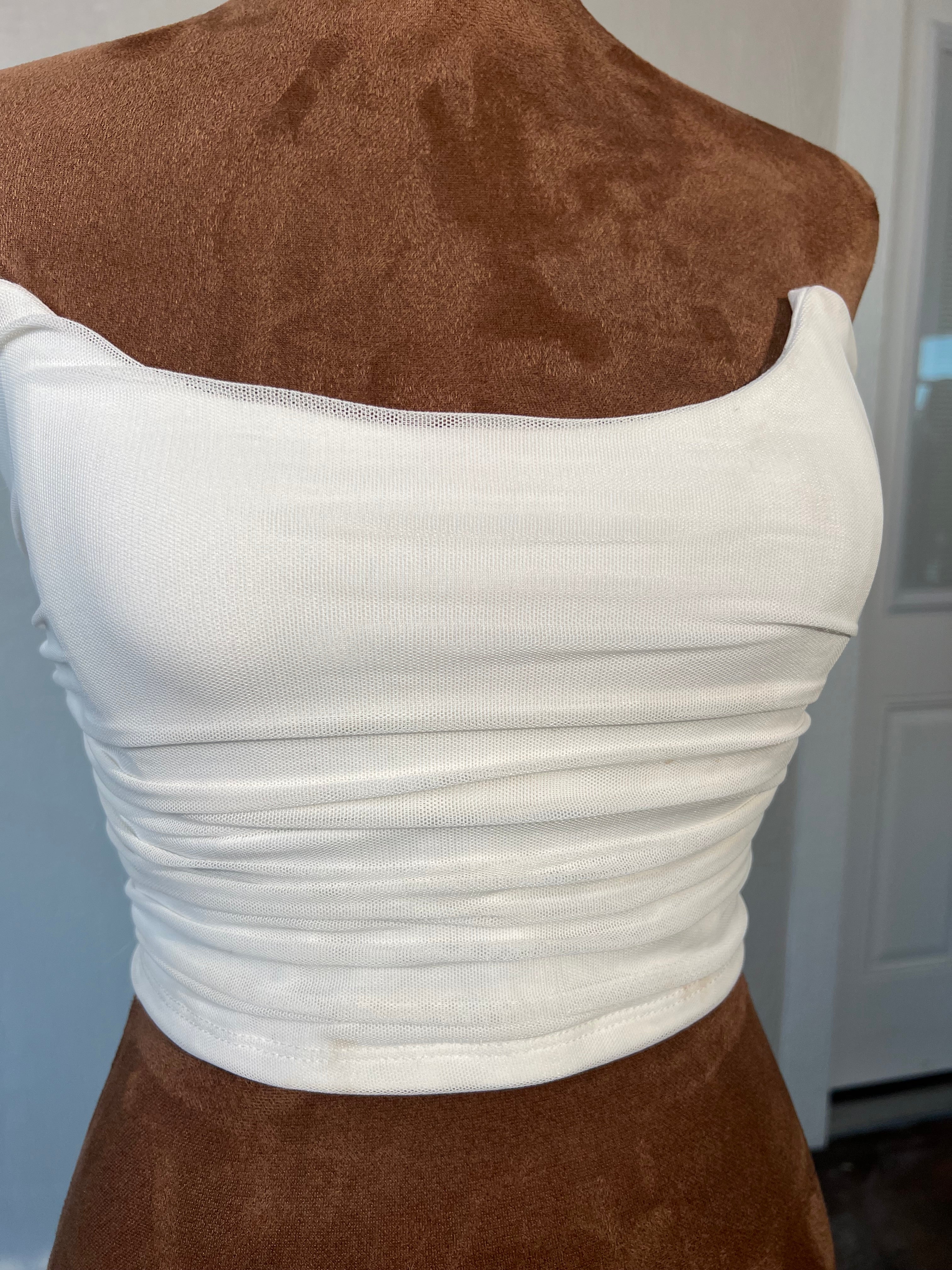 Akira size small corset crop top USED