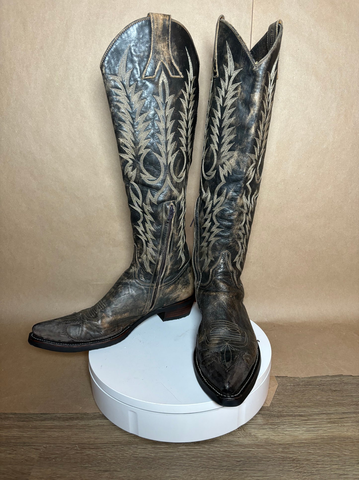 Old Gringo size 9.5 Mayra RE- SOULED boots USED