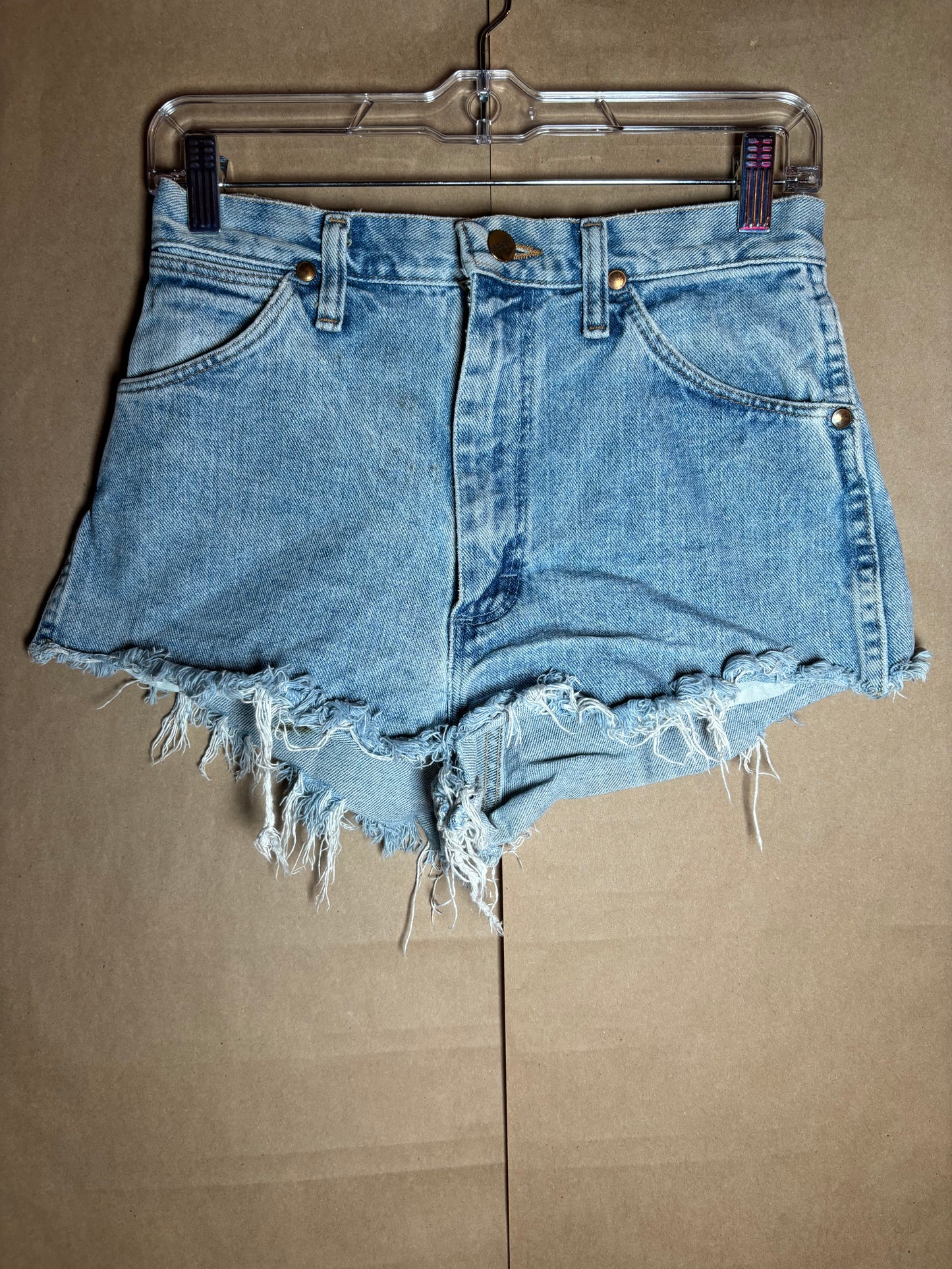 Wrangler size 26 cut off shorts VINTAGE