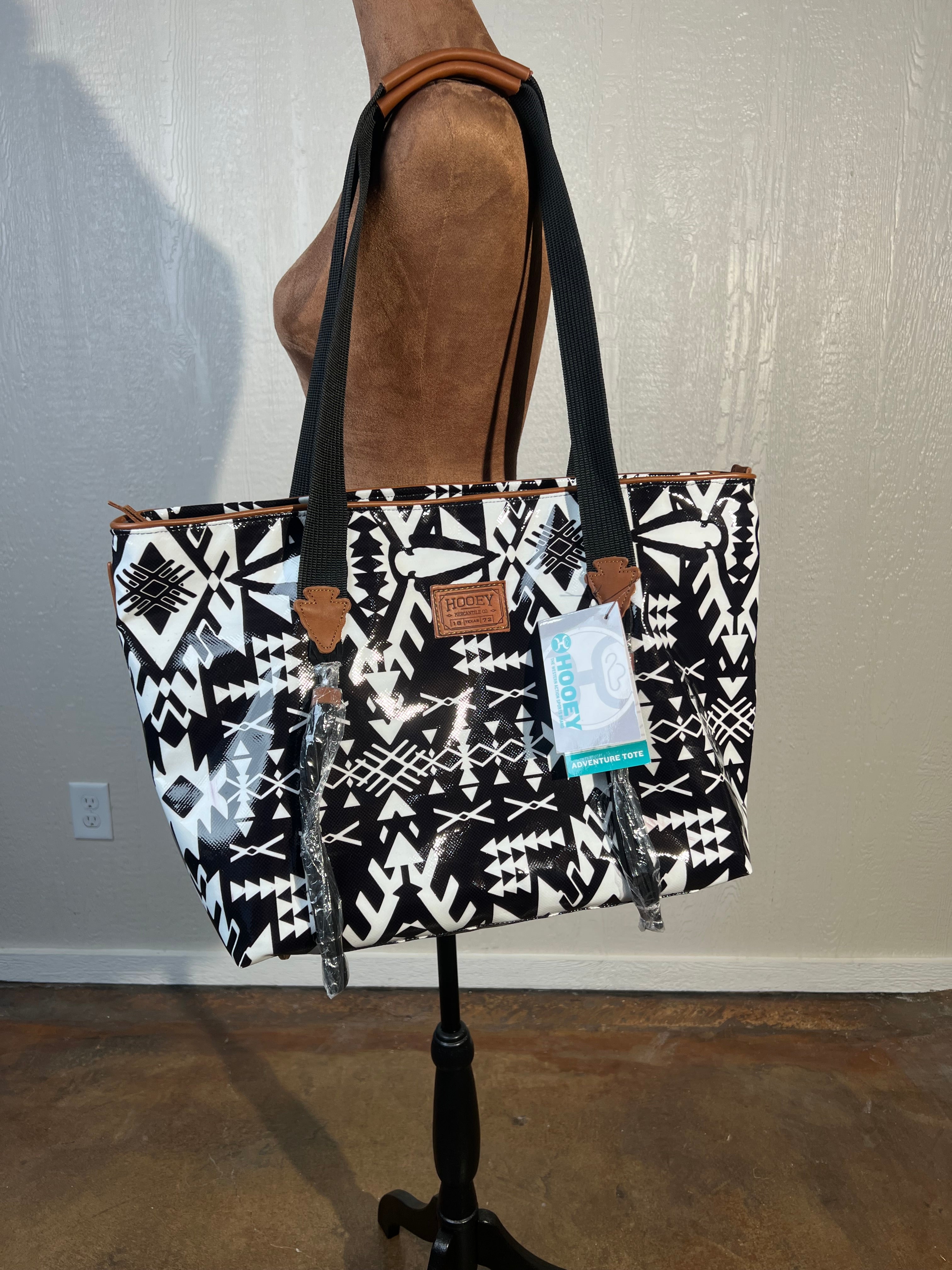 HOOEY tote bag 18" x 12" NWT