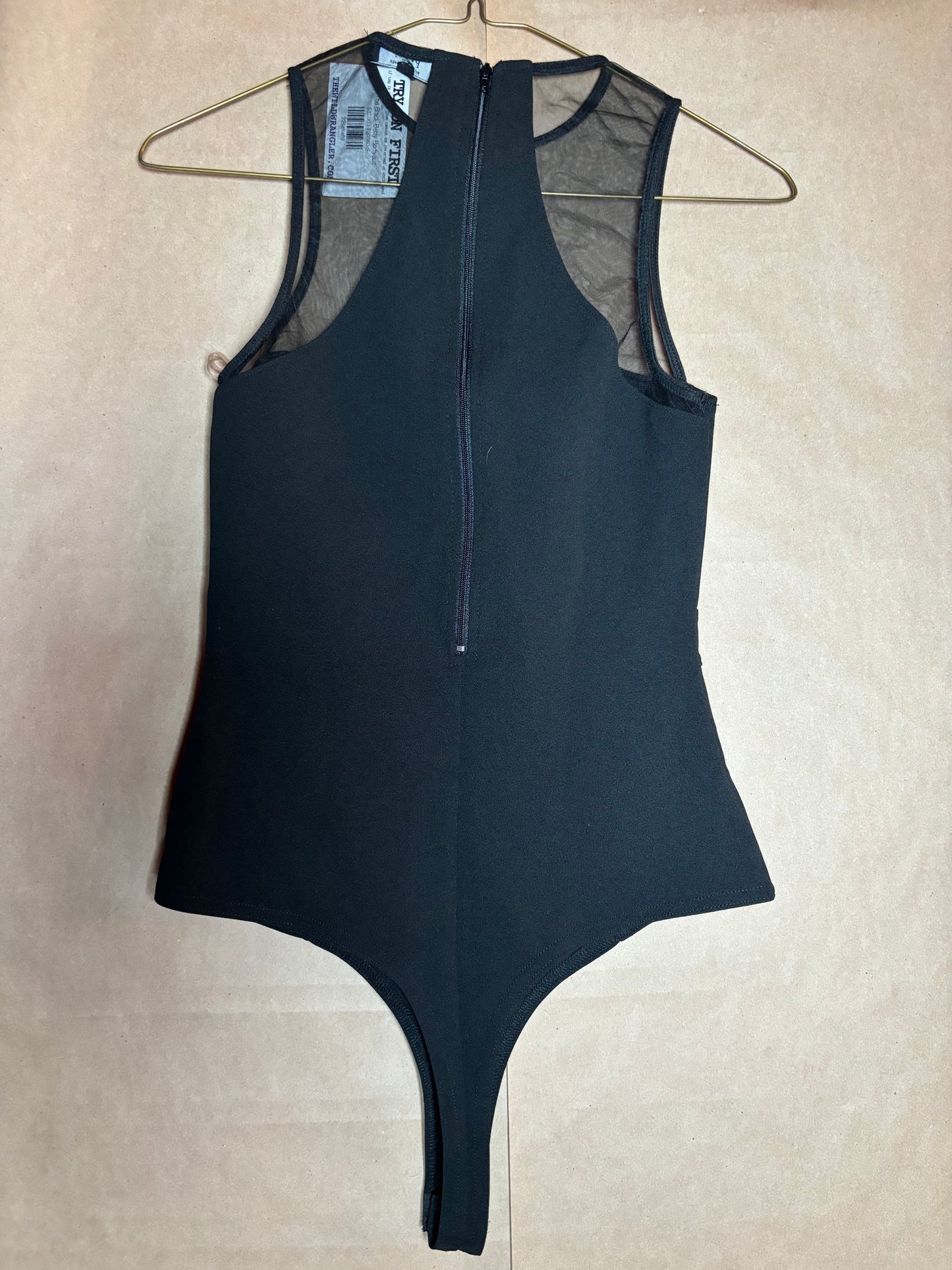 Privy size small mesh body suit NEW WITH TAGS